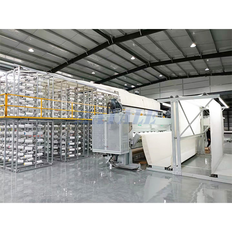 Plain Cut Tufting Machine in Operation